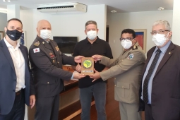 Visita em Brasília trata de avanços para os Corpos de Bombeiros Militares de todo o país