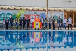 CBMMG e alunos realizam doação de cerca de 18.000 fraldas a Fundação Sara