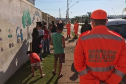 Bombeiros entregam donativos arrecadados em campanha