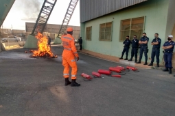 Bombeiros capacitam brigadistas no Exército e Guarda Municipal