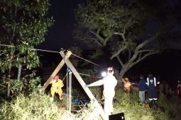 Militares da 7ª Cia Ind realizam salvamento de adolescente em cisterna