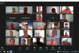 6°COB realiza palestra on-line de recepção às novas soldados