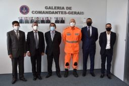 CBMMG inaugura galeria de ex-comandantes-gerais