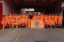 5º COB  forma mais de 30 militares em curso de Salvamento Terrestre