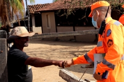 Patrulha de prevenção aos incêndios em vegetação