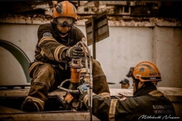 CBMMG realiza instruções de salvamento veicular na Semana Nacional de Trânsito