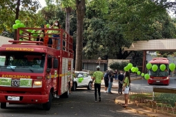 CBMMG apoia carreata em prol da doação de órgãos