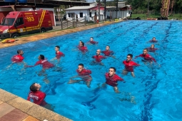 CBMMG credencia militares para mergulho, visando o período chuvoso