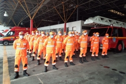 4º BBM realiza solenidade em comemoração ao Dia da Bandeira