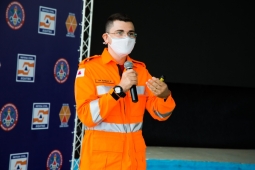 Bombeiros realizam ações para o aumento da resiliência aos desastres e autoproteção da sociedade