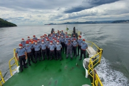 Cadetes do CBMMG realizam visita técnica no CBPMESP