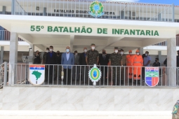 Bombeiros de Montes Claros se despedem de general