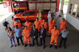 Ministério Público entrega Drone para Bombeiros de Januária