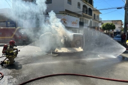 Bombeiros de Janaúba promovem simulado, visando a prevenção de acidentes