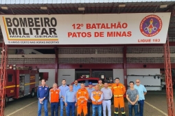 12°BBM realiza treinamento de Sistema de Comando Operacional para COMPDEC'S do Alto Paranaíba