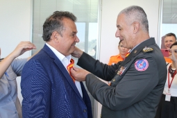 Secretário de Agricultura recebe Medalha do comando do CBMMG