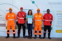 Pelotão de Bombeiros em Janaúba realiza visita técnica na UFV