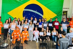 7ª Cia Ind forma turma de primeiros socorros