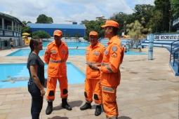 2ª Cia Ind realiza ações na Semana Latino-Americana de Prevenção ao Afogamento