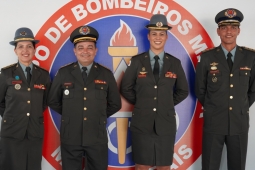 Governador promove novos coronéis do CBMMG