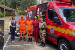 Bombeiros de Itabira recebem nova viatura e equipamentos