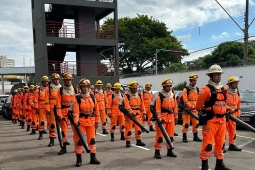 3º COB e 4ºBBM realizam formatura do curso de prevenção e combate a incêndio florestal