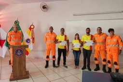 Solenidade de Formatura do Curso de Formação de Instrutor de Guarda-Vidas Civil