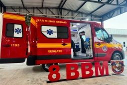 8°BBM recebe novas viaturas para atender a população no Triângulo Mineiro