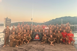 Bombeiros promovem treinamento para policiais militares