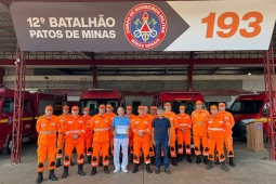 12° BBM recebe unidade de resgate e equipamentos