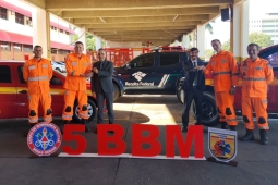 5º BBM recebe duas viaturas para reforçar sua frota