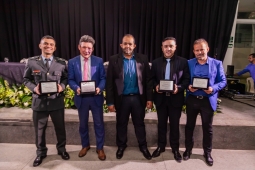7º Pelotão de Bombeiros Militar de São João Evangelista recebe Moção de Congratulação
