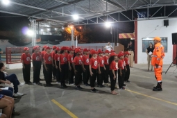 6º Pelotão em Resplendor forma primeira edição do Bombeiro Mirim em 2024