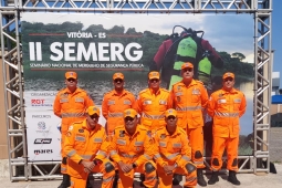 Bombeiros de Minas participam de Seminário Nacional de Mergulho
