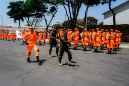 4ª Região Militar visita o Corpo de Bombeiros Militar
